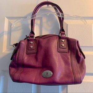Fuchsia Fossil Purse